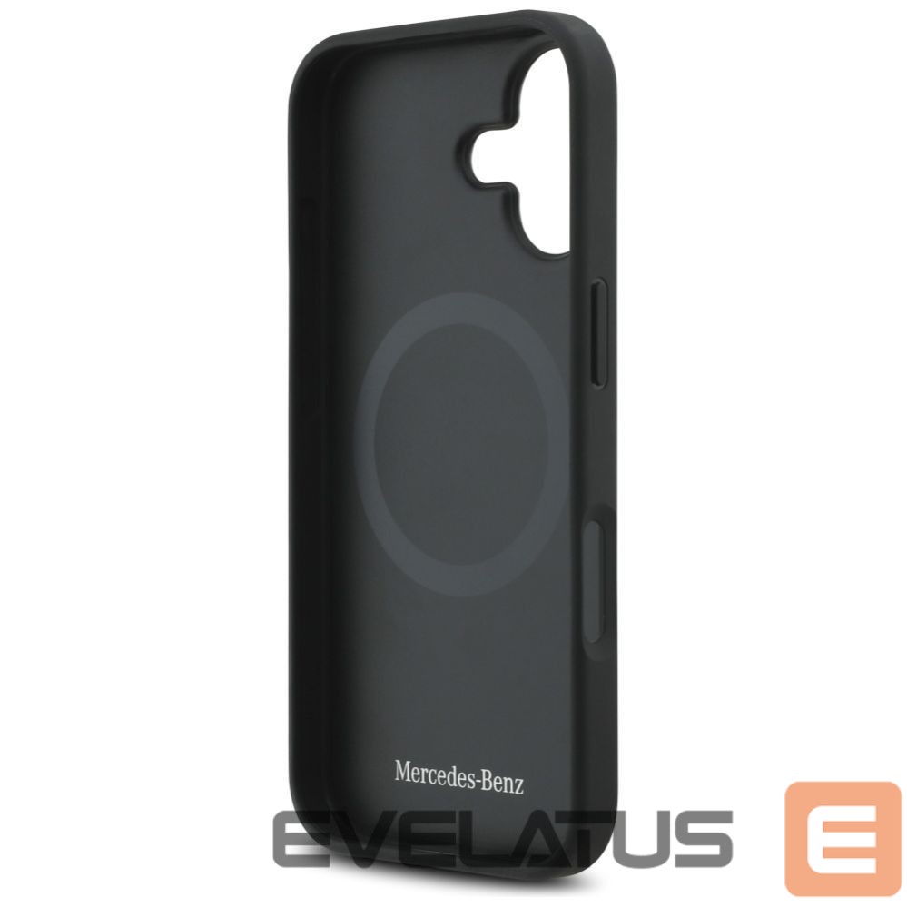 Другие товары Mercedes-Benz Mercedes Leather Laurel Leaves MagSafe Case for iPhone 17 - Black