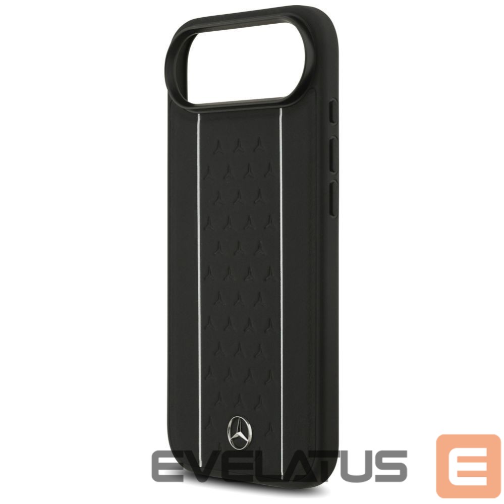 Другие товары Mercedes-Benz Mercedes Leather Star Pattern Stripes MagSafe case for iPhone Air - black