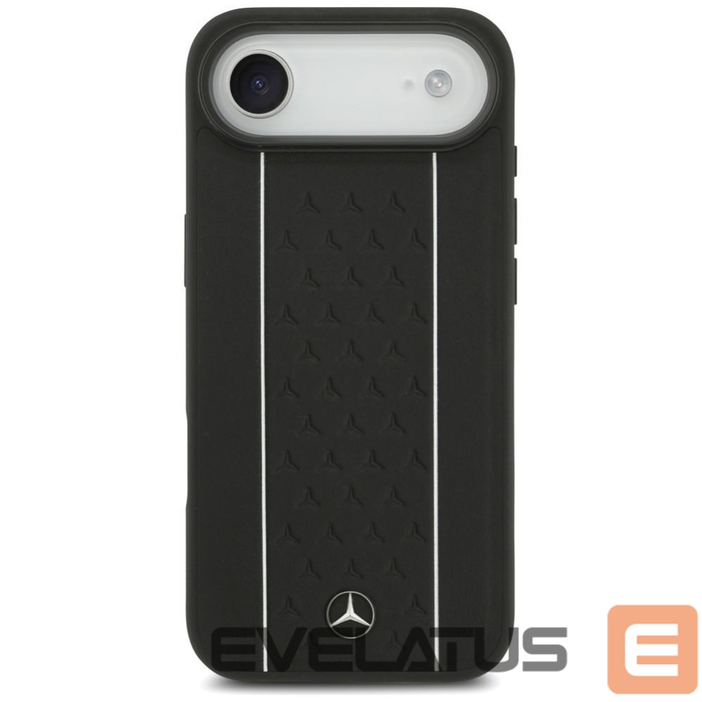 Другие товары Mercedes-Benz Mercedes Leather Star Pattern Stripes MagSafe case for iPhone Air - black