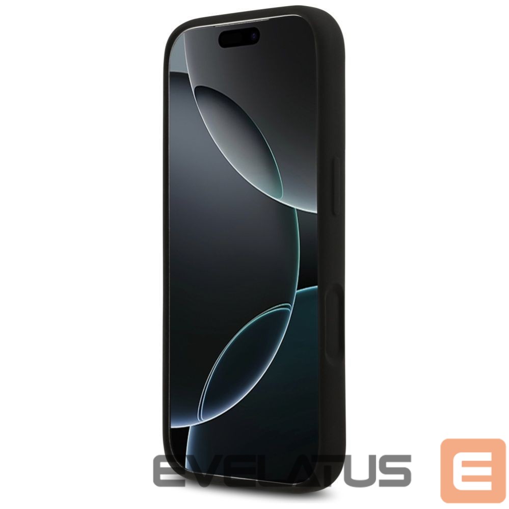 Другие товары Guess Guess Silicone Big 4G Script Case for iPhone 17 Pro - Black