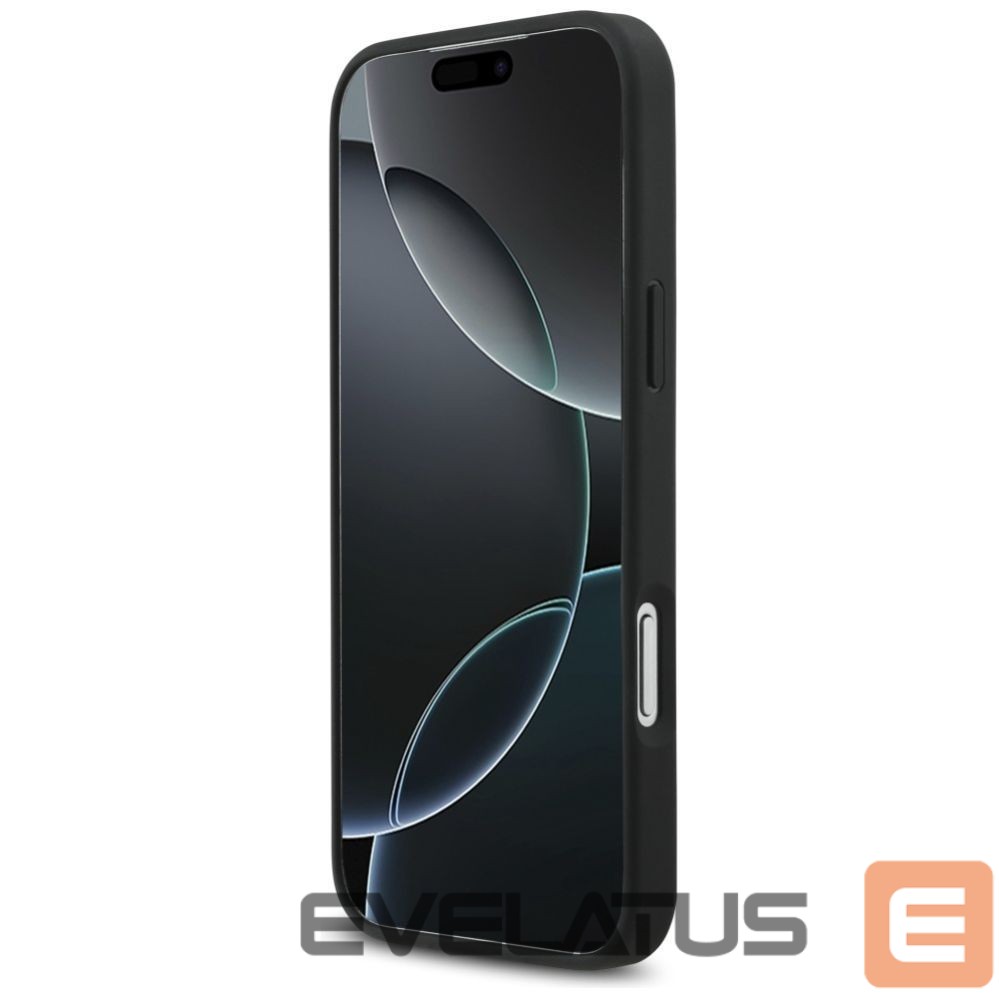 Другие товары Mercedes-Benz Mercedes Leather Laurel Leaves Stripes MagSafe Case for iPhone 17 Pro Max - Black