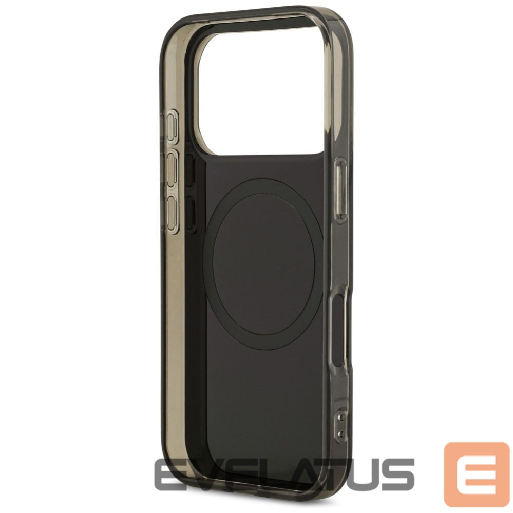 Другие товары U.S. Polo PU US Polo DH and Bottom Stripe Logo MagSafe Case for iPhone 17 Pro - Black