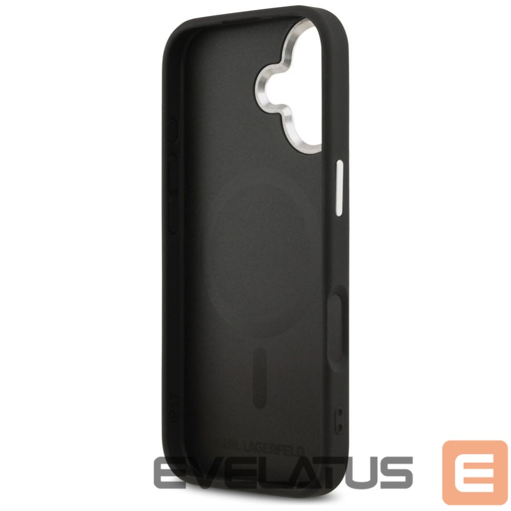 Другие товары Karl Lagerfeld Karl Lagerfeld Karl & Choupette Pins MagSafe Case for iPhone 17 - Black