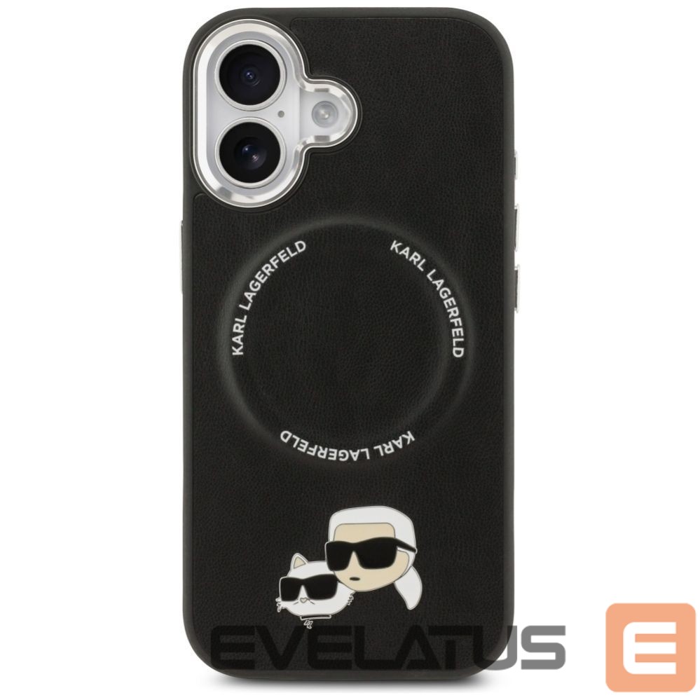 Другие товары Karl Lagerfeld Karl Lagerfeld Karl & Choupette Pins MagSafe Case for iPhone 17 - Black