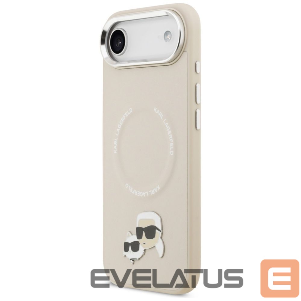 Другие товары Karl Lagerfeld Karl Lagerfeld Karl & Choupette Pins MagSafe Case for iPhone Air - Beige