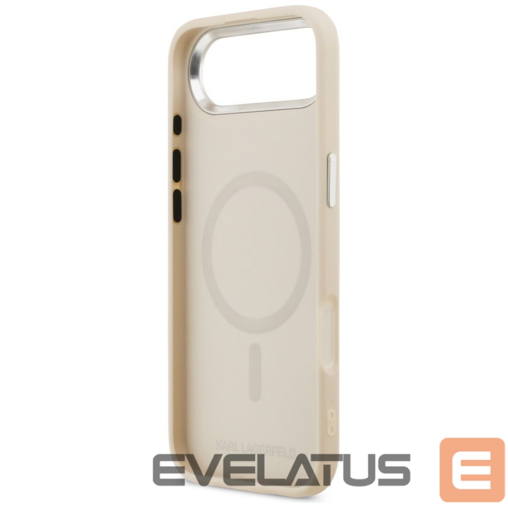 Другие товары Karl Lagerfeld Karl Lagerfeld Karl & Choupette Pins MagSafe Case for iPhone Air - Beige