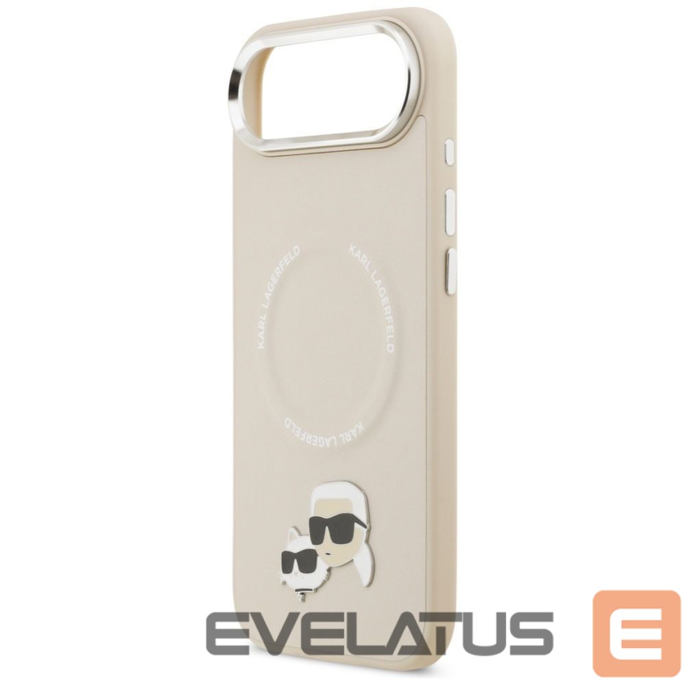 Другие товары Karl Lagerfeld Karl Lagerfeld Karl & Choupette Pins MagSafe Case for iPhone Air - Beige