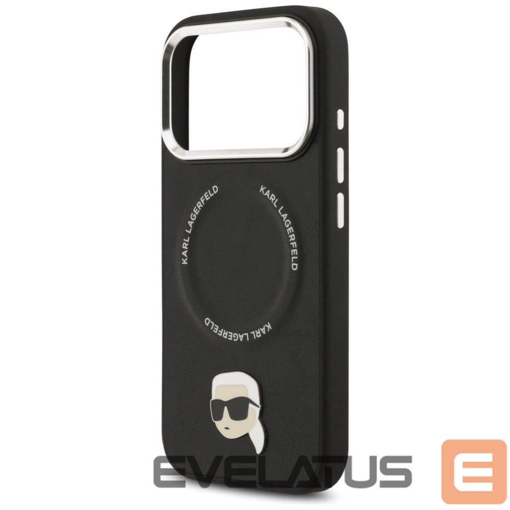 Другие товары Karl Lagerfeld Karl Lagerfeld Karl Pin MagSafe Case for iPhone 17 Pro - Black
