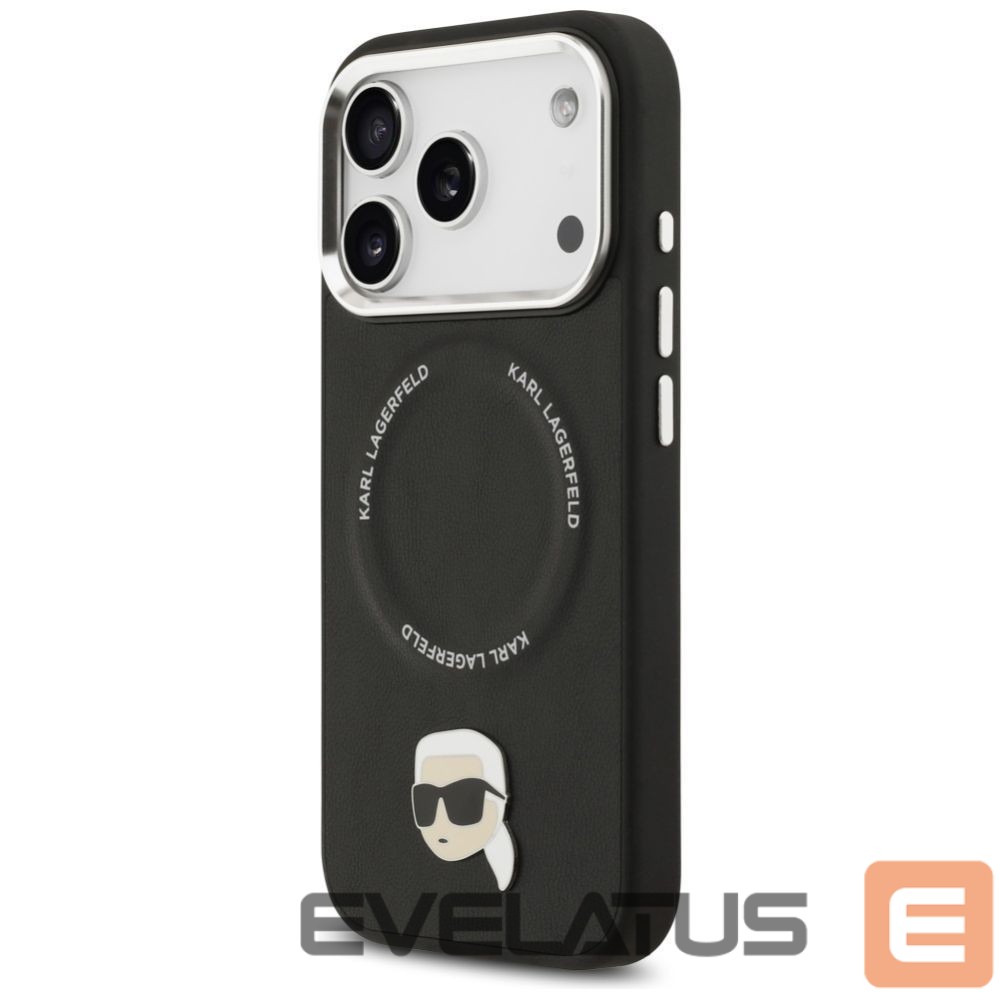 Другие товары Karl Lagerfeld Karl Lagerfeld Karl Pin MagSafe Case for iPhone 17 Pro - Black