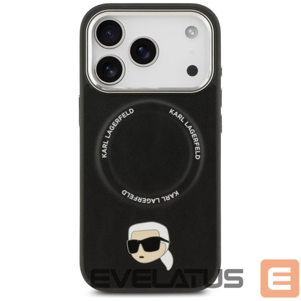 Другие товары Karl Lagerfeld Karl Lagerfeld Karl Pin MagSafe Case for iPhone 17 Pro - Black