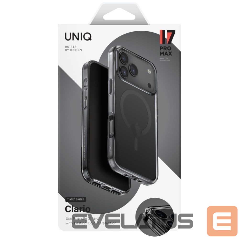 Другие товары UNIQ Uniq Clario Magclick Charging Case for iPhone 17 Pro Max - Black