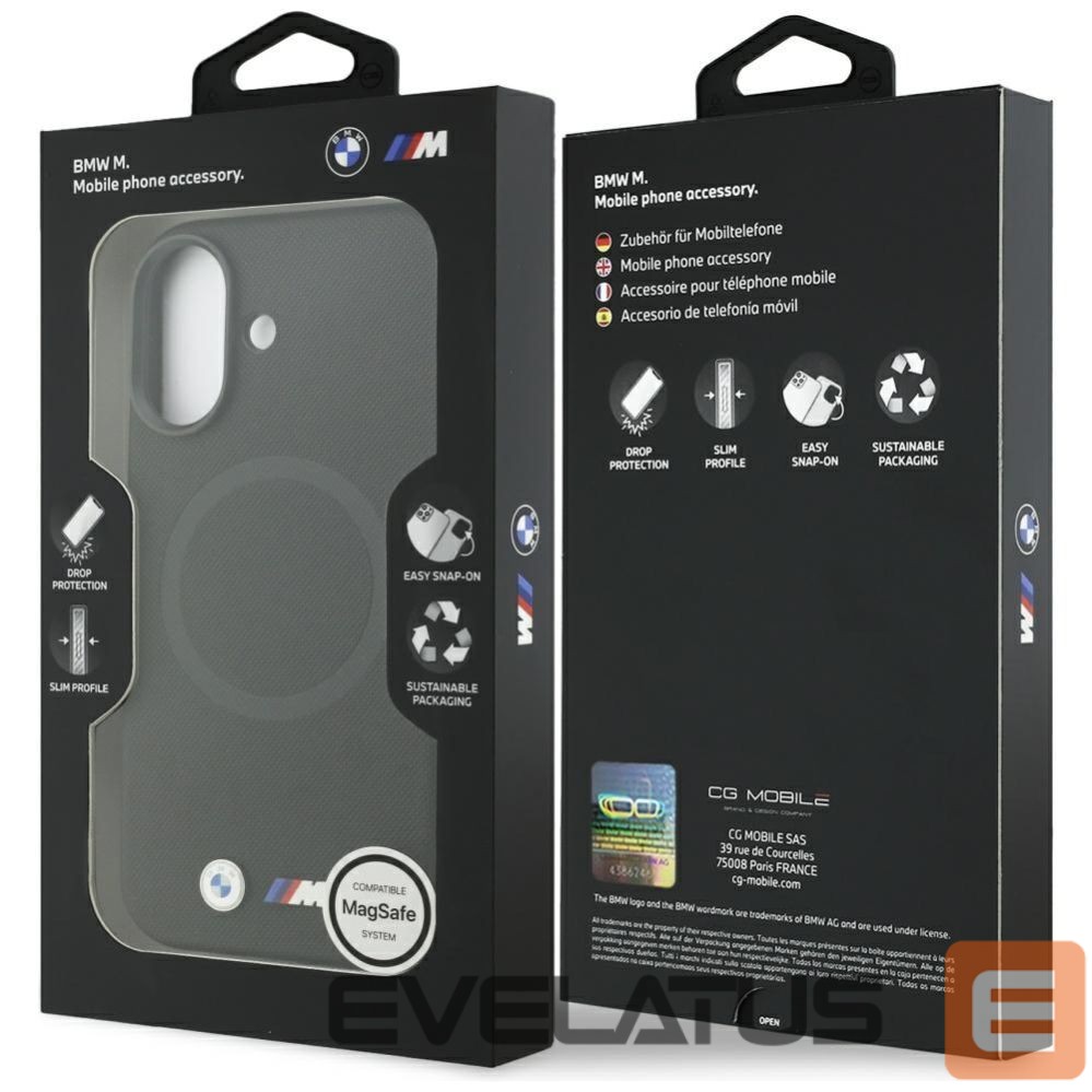 Другие товары BMW BMW M FW Metal Logo MagSafe Case for iPhone 17 - Black