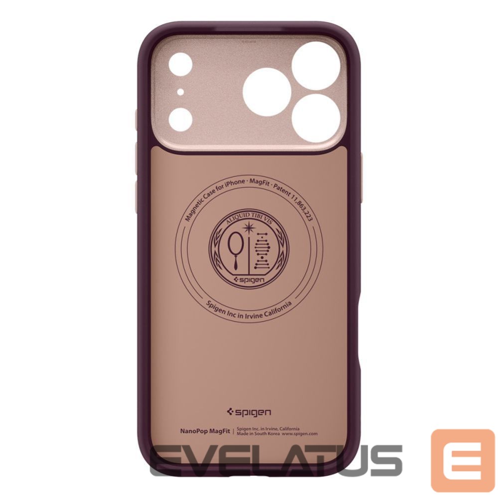 Другие товары Spigen Spigen Nano Pop Mag MagSafe case for iPhone 17 Pro - burgundy
