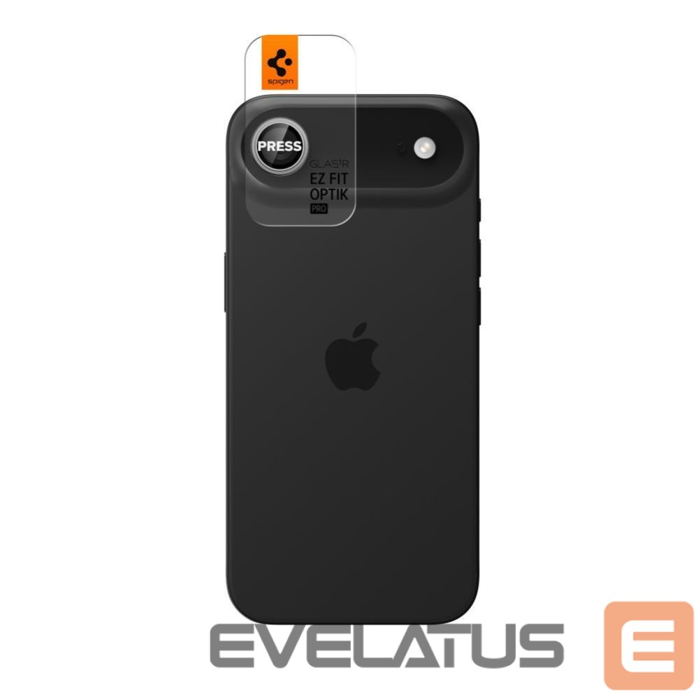 Другие товары Spigen Spigen Optik Pro GLAS.TR ”EZ FIT” Camera Cover 2-pack for iPhone Air - Silver