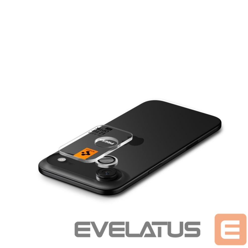 Другие товары Spigen Spigen Optik Pro GLAS.TR ”EZ FIT” Camera Cover 2-pack for iPhone Air - Silver