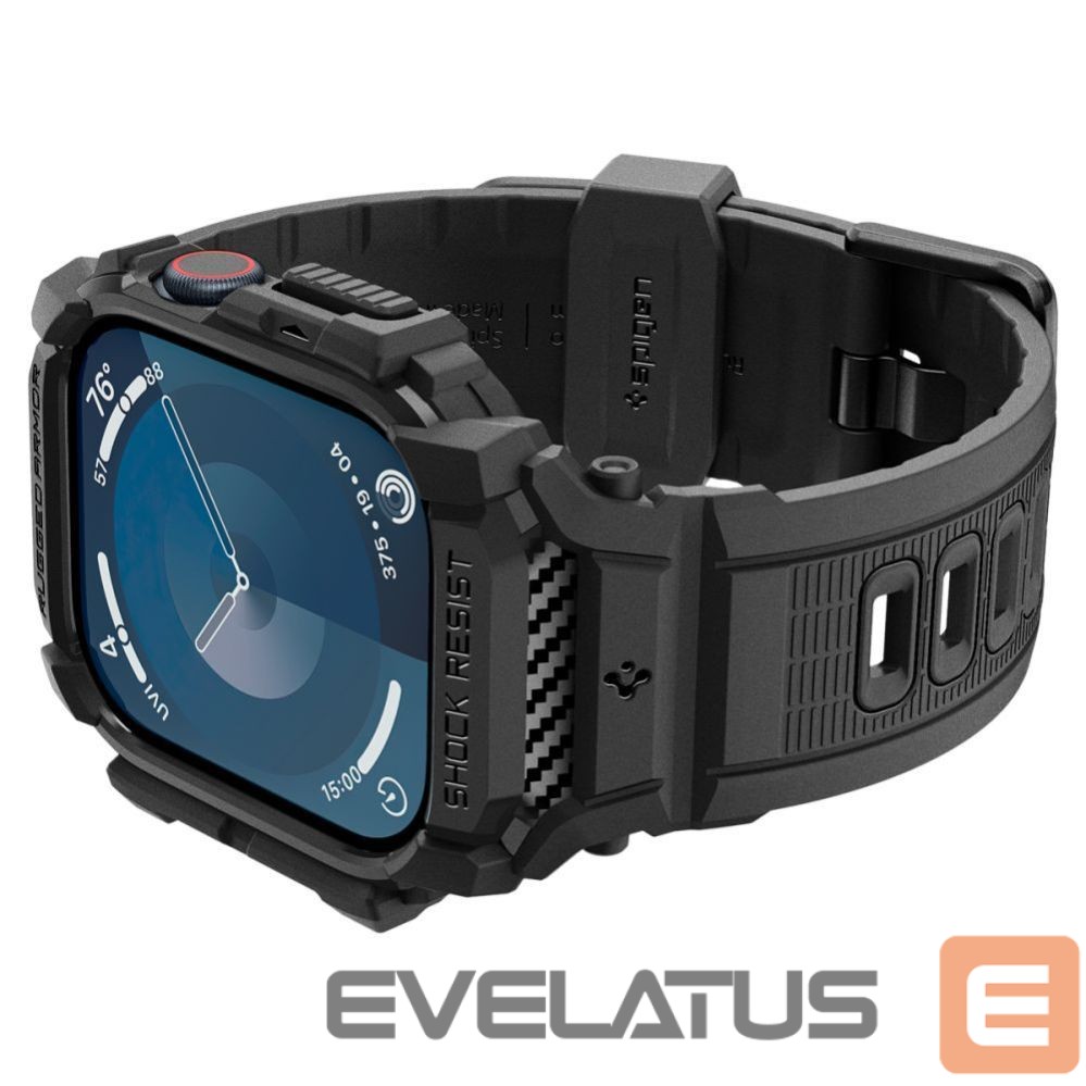 Другие товары Spigen Spigen Rugged Armor Case for Apple Watch 10 46mm - Black