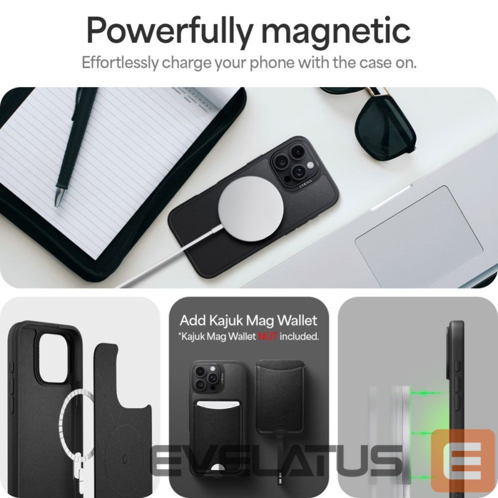 Другие товары Spigen Spigen Cyrill Kajuk iPhone 16 Pro Case - Black