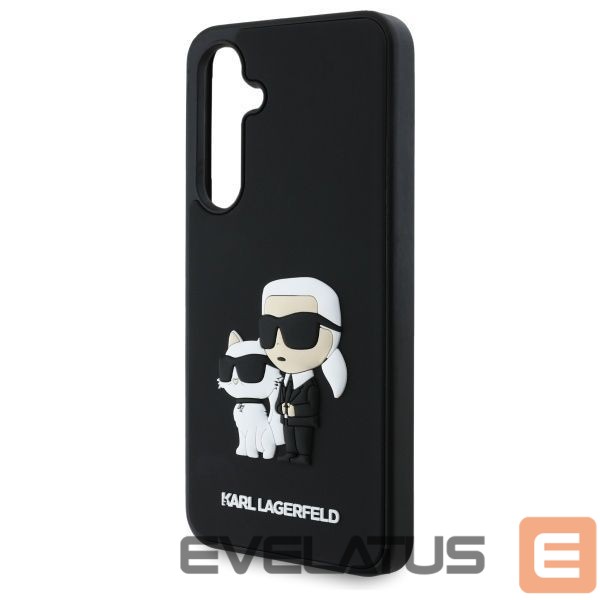 Другие товары Karl Lagerfeld Karl Lagerfeld 3D Rubber Karl&Choupette Case for Samsung Galaxy S24 FE - Black