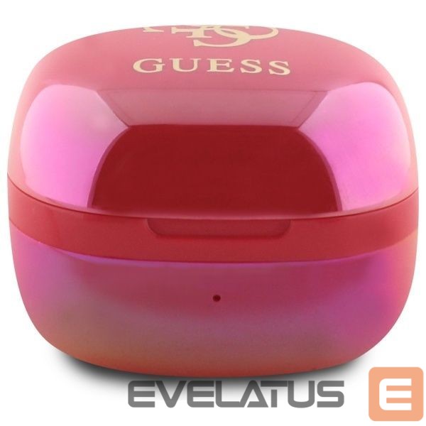 Другие товары Guess Guess Bluetooth headphones GUTWSJ144ESF TWS + docking station fuchsia/fuschia Iridescent 4G Printed Logo