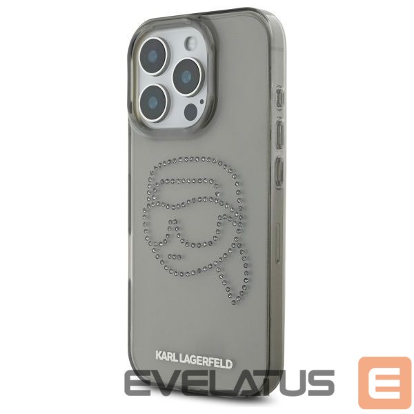 Другие товары Karl Lagerfeld Karl Lagerfeld KLHCP16XHKHDCELK iPhone 16 Pro Max 6.9" black/black hardcase IML Rhinestones Karl Head