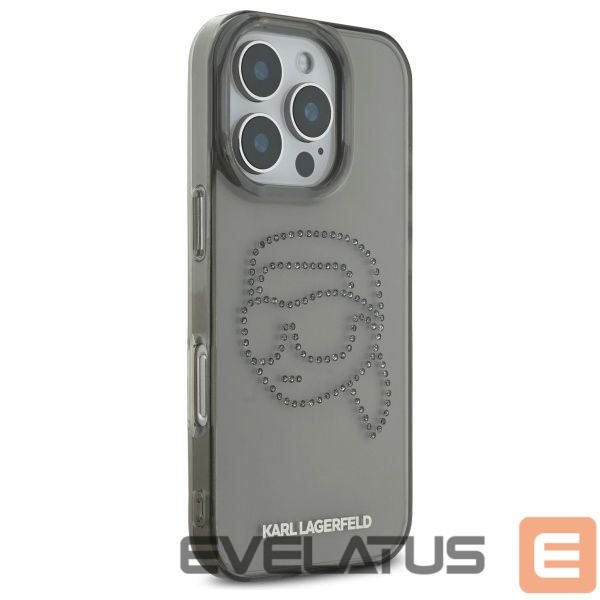 Другие товары Karl Lagerfeld Karl Lagerfeld KLHCP16XHKHDCELK iPhone 16 Pro Max 6.9" black/black hardcase IML Rhinestones Karl Head
