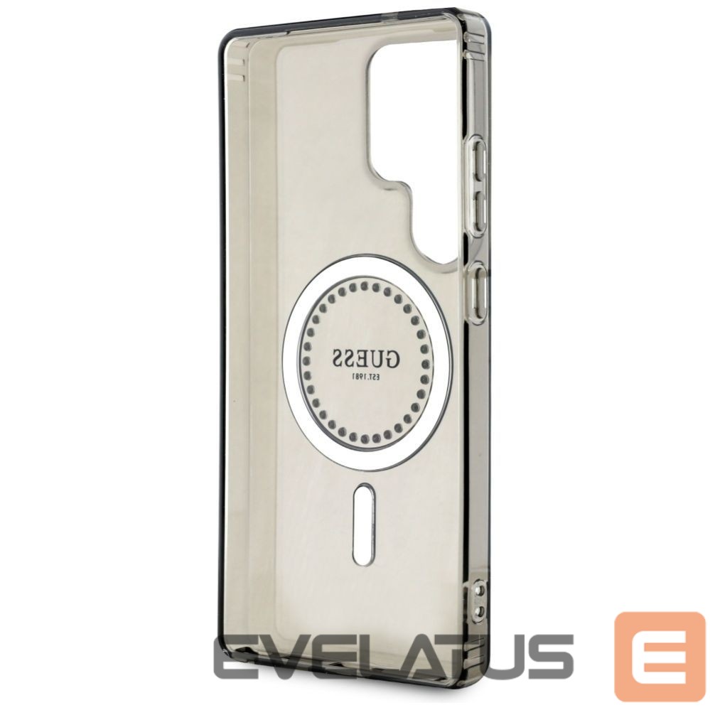 Другие товары Guess Guess Rhinestones Printed Classic Logo MagSafe Samsung Galaxy S25 Ultra case black