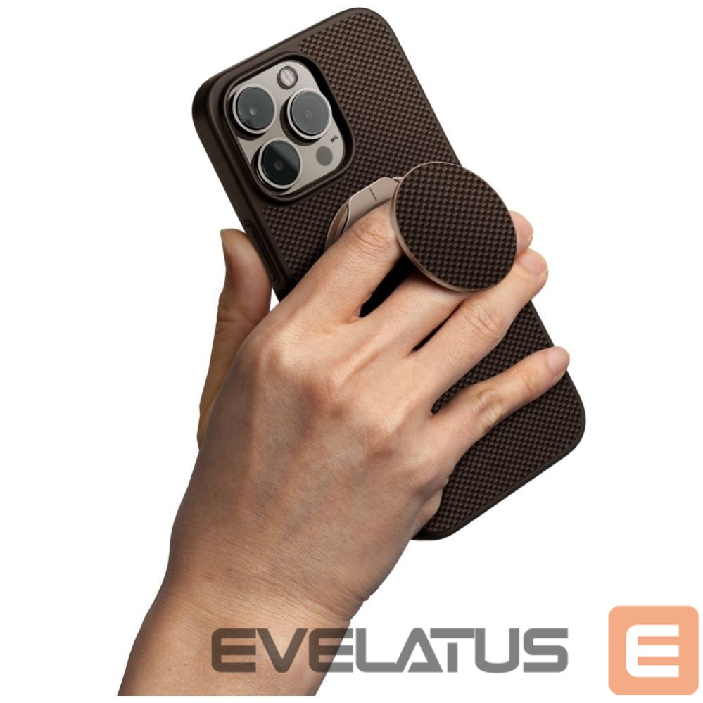 Другие товары UNIQ Uniq Keva Air Magclick Charging GripFit Case for iPhone 16 Pro Max - Brown