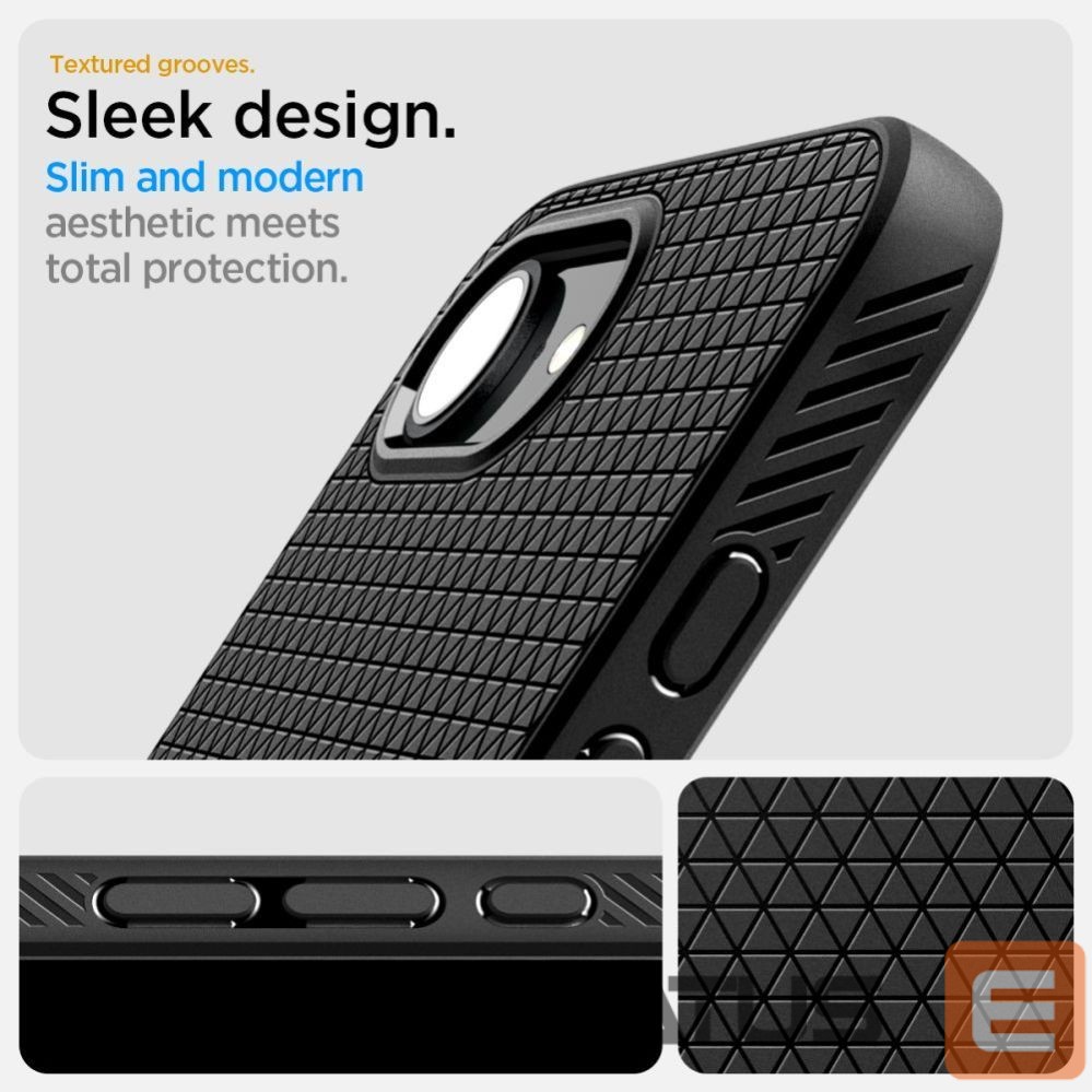 Другие товары Spigen Spigen Liquid Air Mag MagSafe Case for iPhone 16e / 17e - Matte Black