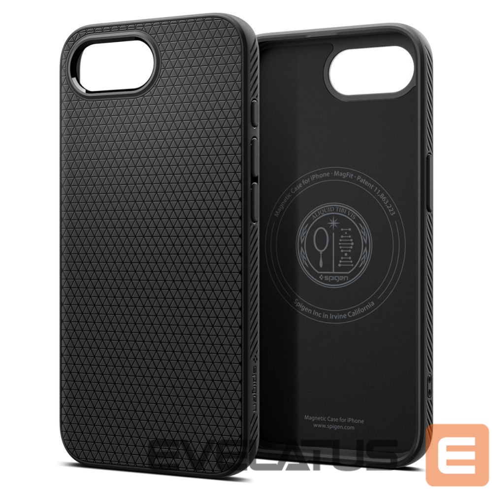 Другие товары Spigen Spigen Liquid Air Mag MagSafe Case for iPhone 16e / 17e - Matte Black