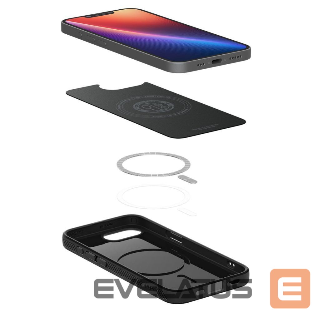 Другие товары Spigen Spigen Liquid Air Mag MagSafe Case for iPhone 16e / 17e - Matte Black