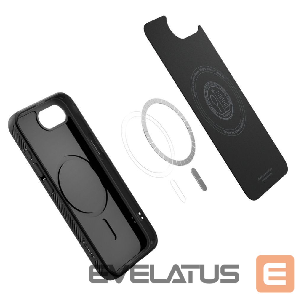 Другие товары Spigen Spigen Liquid Air Mag MagSafe Case for iPhone 16e / 17e - Matte Black