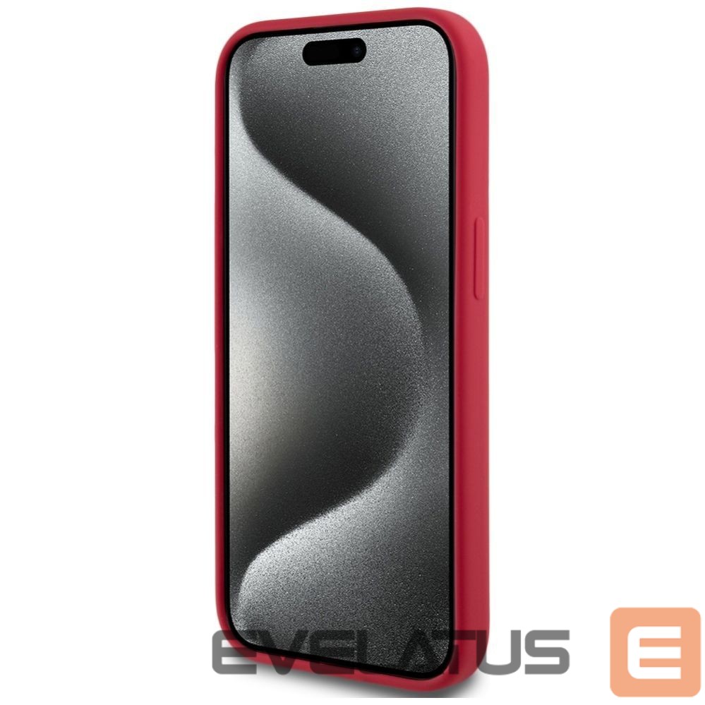 Другие товары Karl Lagerfeld Karl Lagerfeld Silicone Karl&Choupette Heads Ring MagSafe iPhone 15 Case - Red