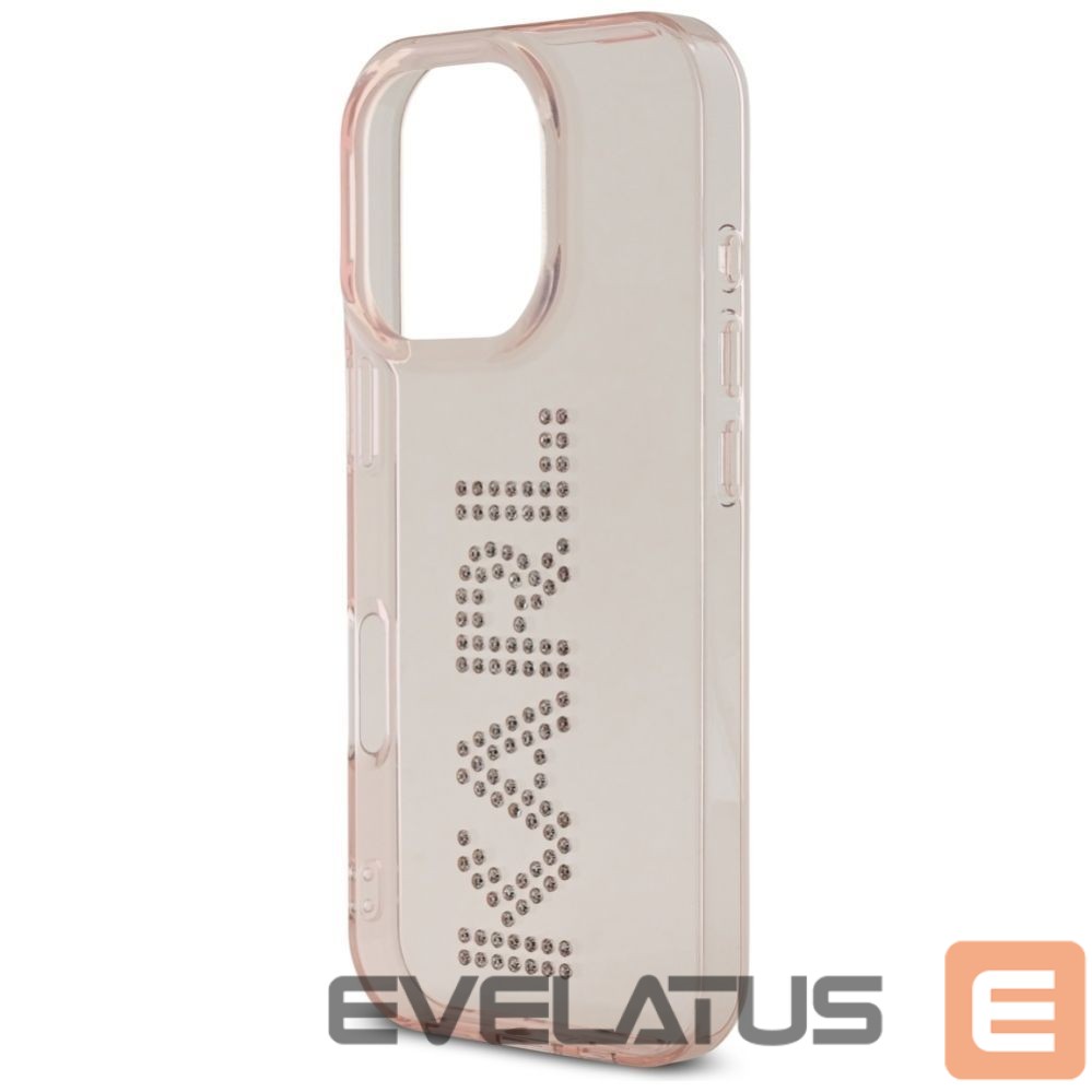 Другие товары Karl Lagerfeld Karl Lagerfeld IML Rhinestones Logo iPhone 16 Pro Case - Pink