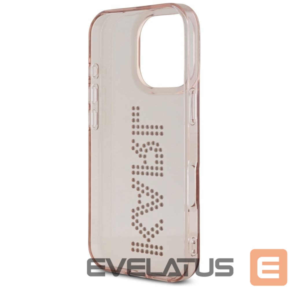 Другие товары Karl Lagerfeld Karl Lagerfeld IML Rhinestones Logo iPhone 16 Pro Case - Pink