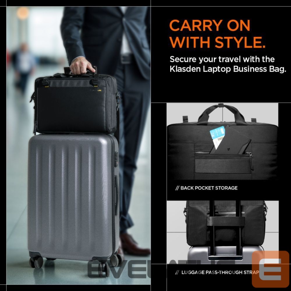 Другие товары Spigen Spigen KD300 Laptop Bag - Black