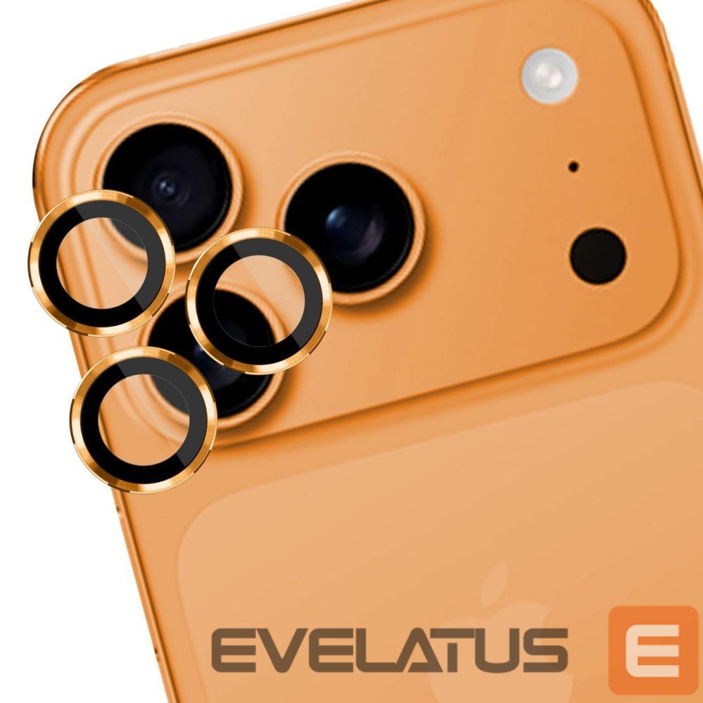 Другие товары 3MK 3mk Lens Protection Pro Tempered Glass for iPhone 17 Pro / 17 Pro Max - Orange
