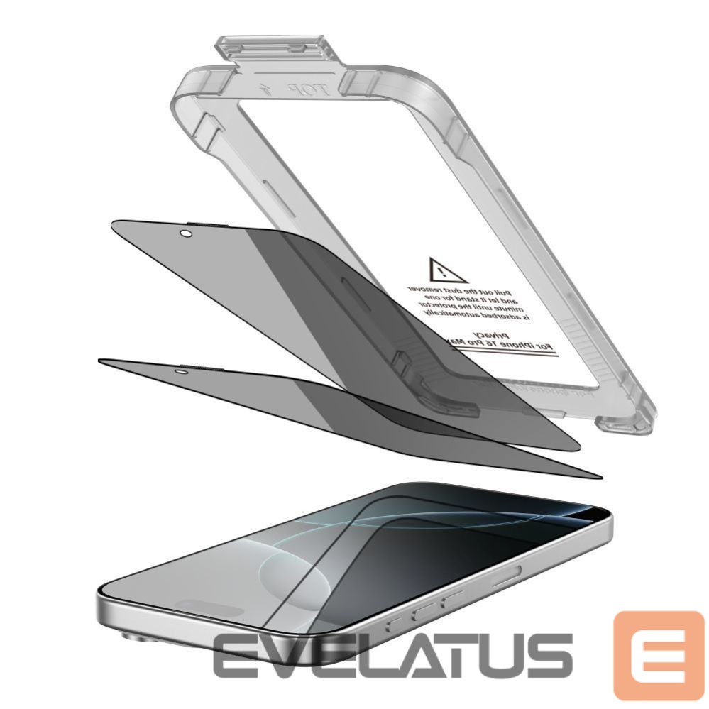 Другие товары Tech-Protect Tech-Protect Quick Set Spy+ Privacy Glass 2-pack for iPhone 16 Pro