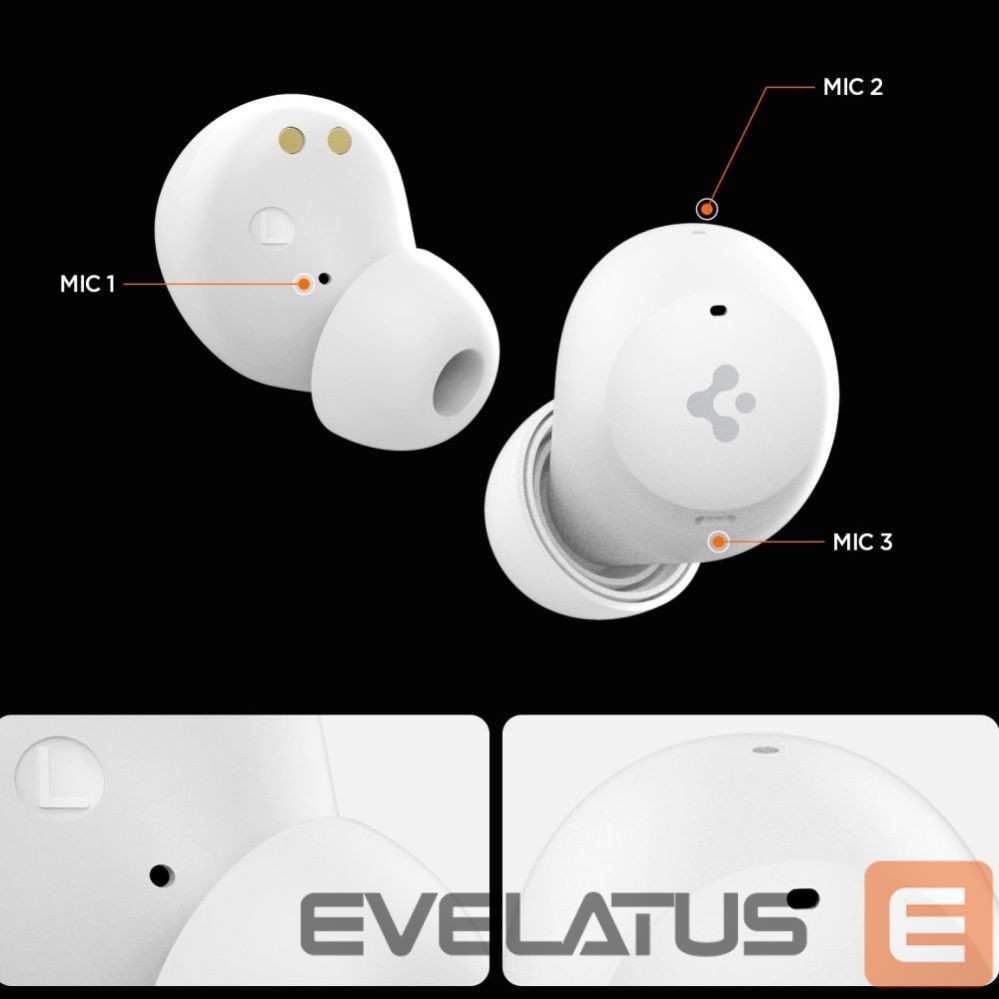 Другие товары Spigen Spigen SA2401 ANC Pro Wireless Headphones - White