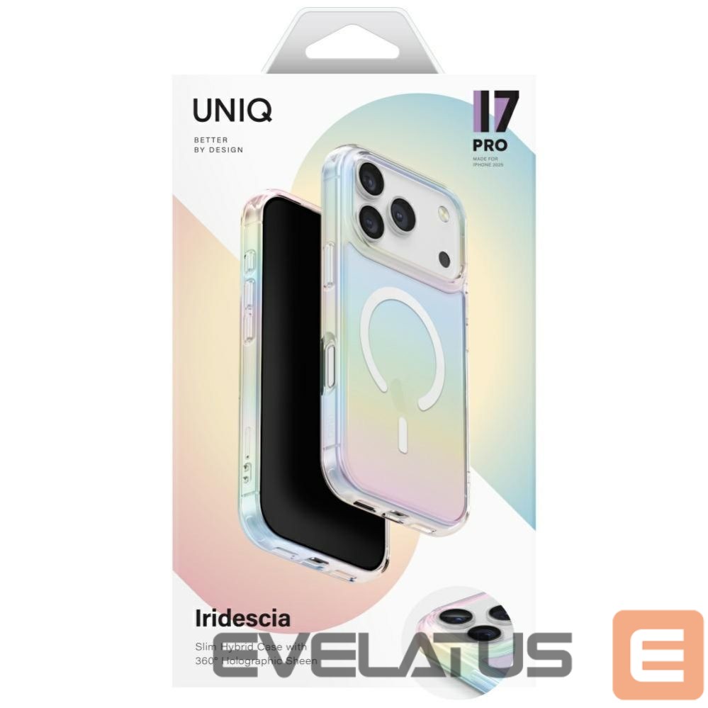 Другие товары UNIQ Uniq Iridescia Magclick Charging Case for iPhone 17 Pro - Multicolor
