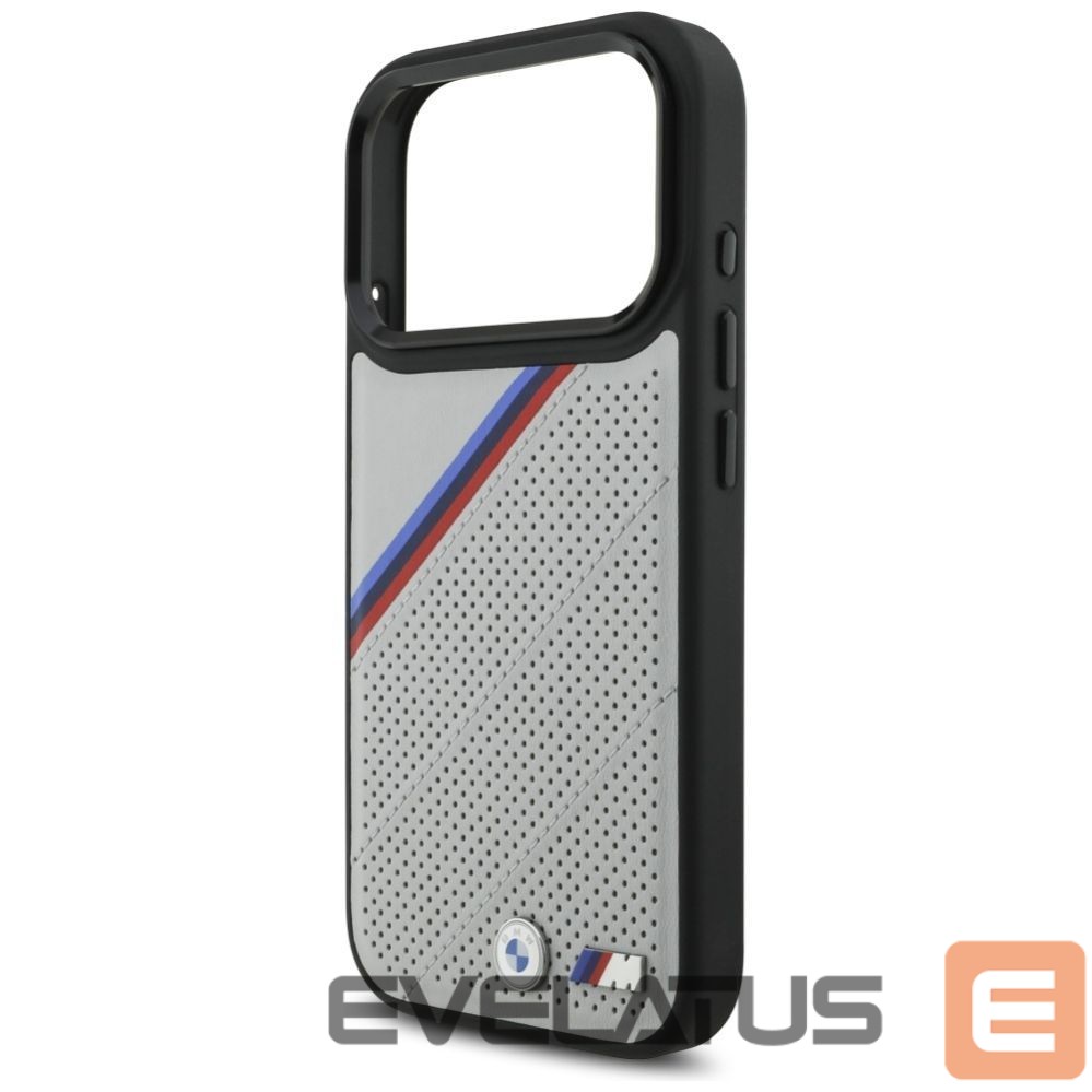 Другие товары BMW BMW M Tricolor Metal Logo MagSafe Case for iPhone 17 Pro - Gray