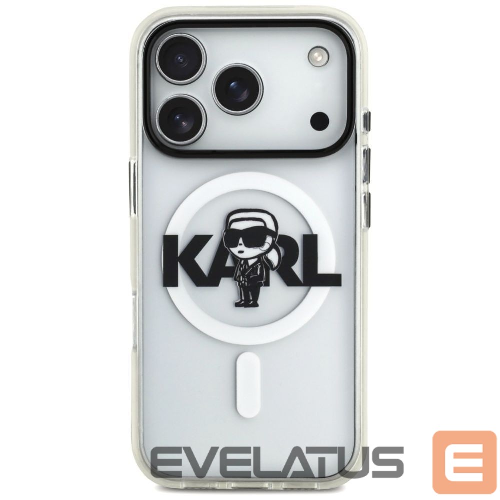 Другие товары Karl Lagerfeld Karl Lagerfeld IML Karl Sketch Logo MagSafe Case for iPhone 17 Pro - Transparent