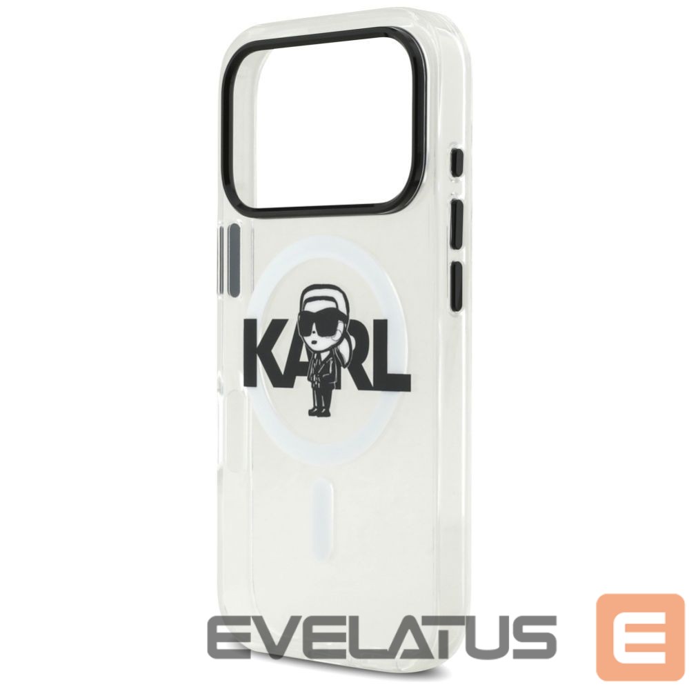 Другие товары Karl Lagerfeld Karl Lagerfeld IML Karl Sketch Logo MagSafe Case for iPhone 17 Pro - Transparent