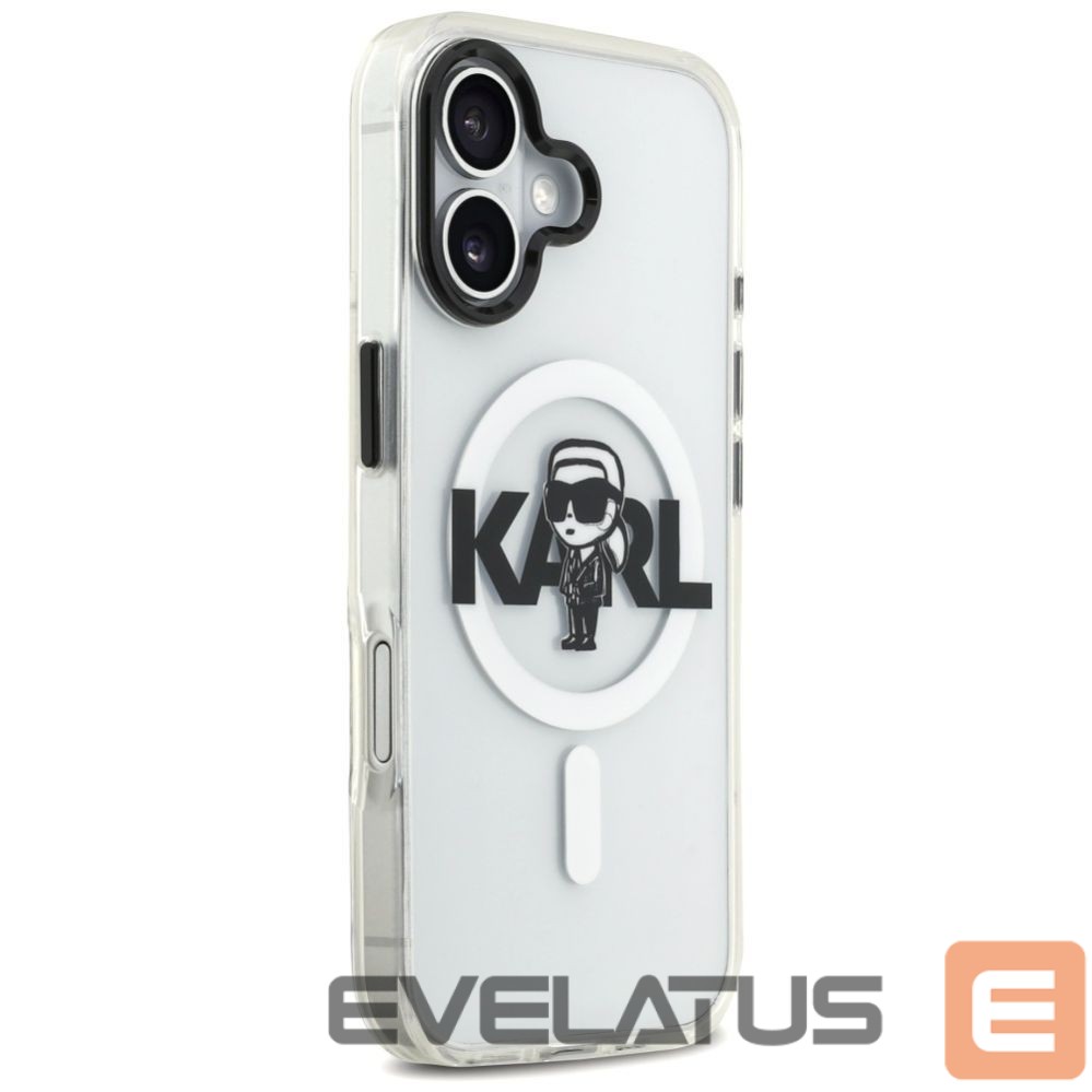 Другие товары Karl Lagerfeld Karl Lagerfeld IML Karl Sketch Logo MagSafe Case for iPhone 17 - Transparent