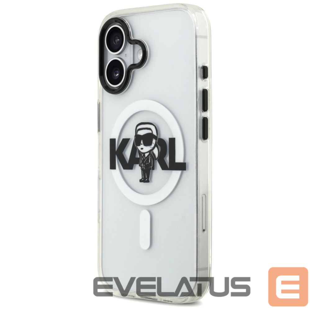 Другие товары Karl Lagerfeld Karl Lagerfeld IML Karl Sketch Logo MagSafe Case for iPhone 17 - Transparent