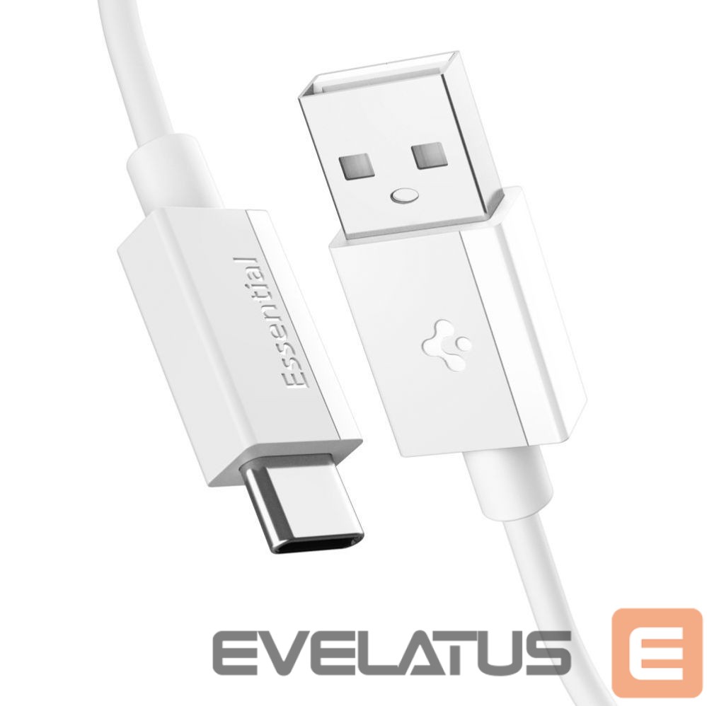 Другие товары Spigen Spigen EB6010AC USB-A / USB-C 60W Cable 100 cm - White
