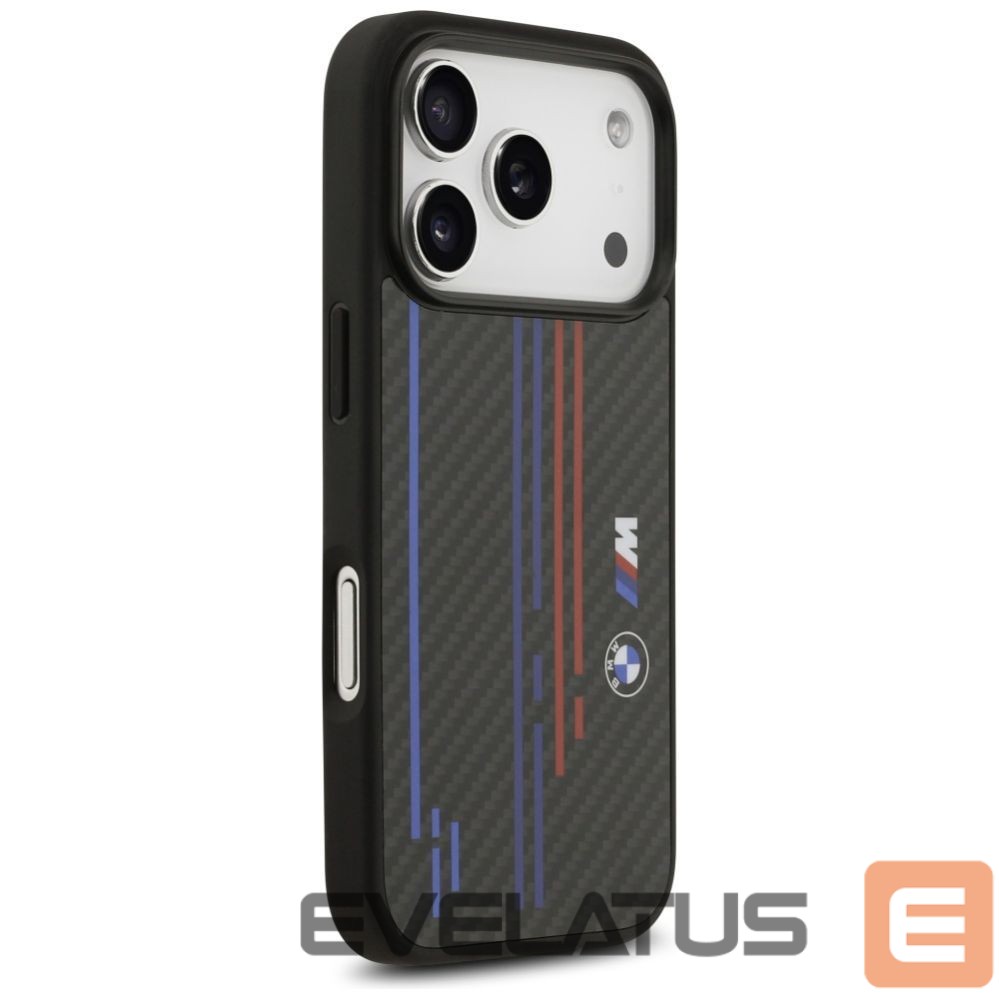 Другие товары BMW BMW M Kevlar Lines & Logo MagSafe Case for iPhone 17 Pro - Black