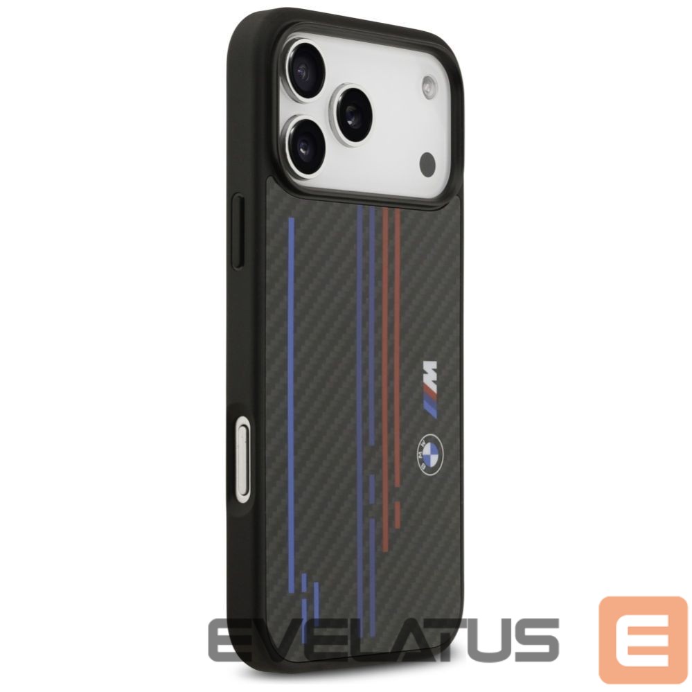 Другие товары BMW BMW M Kevlar Lines & Logo MagSafe Case for iPhone 17 Pro Max - Black