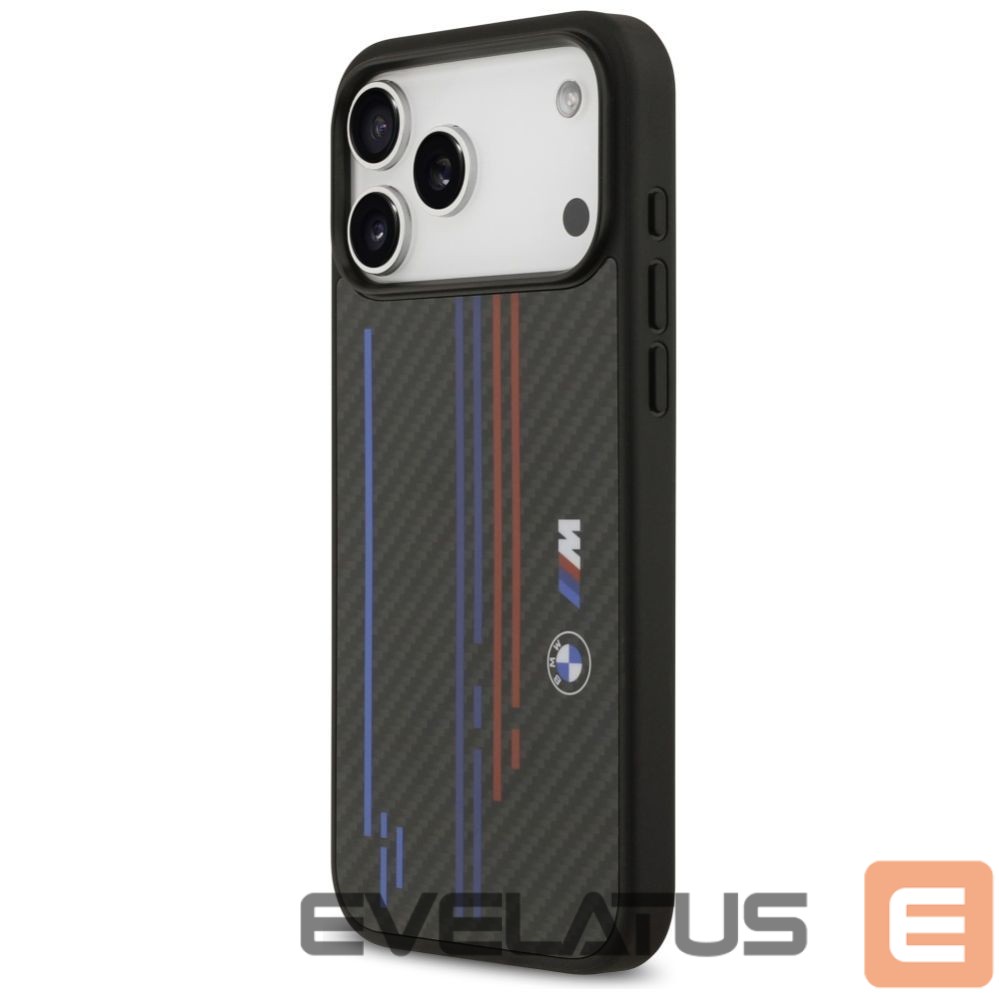 Другие товары BMW BMW M Kevlar Lines & Logo MagSafe Case for iPhone 17 Pro Max - Black