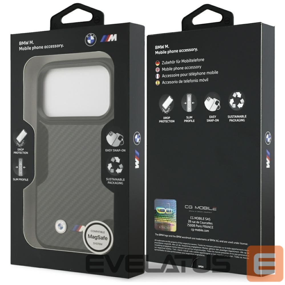 Другие товары BMW BMW M Kevlar Matt MagSafe Case for iPhone 17 Pro - Black