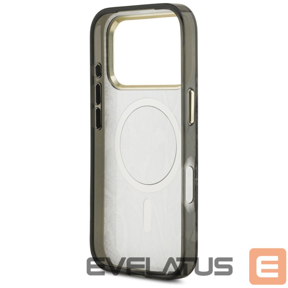 Другие товары Guess Guess Python Pattern MagSafe Case for iPhone 17 Pro - Black